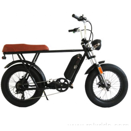 full suspension fat tire 500W motor electric bicycle